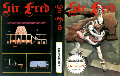 Sir Fred box art for ZX Spectrum